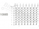 LED Matrix 8x8 round LEDs red common anode